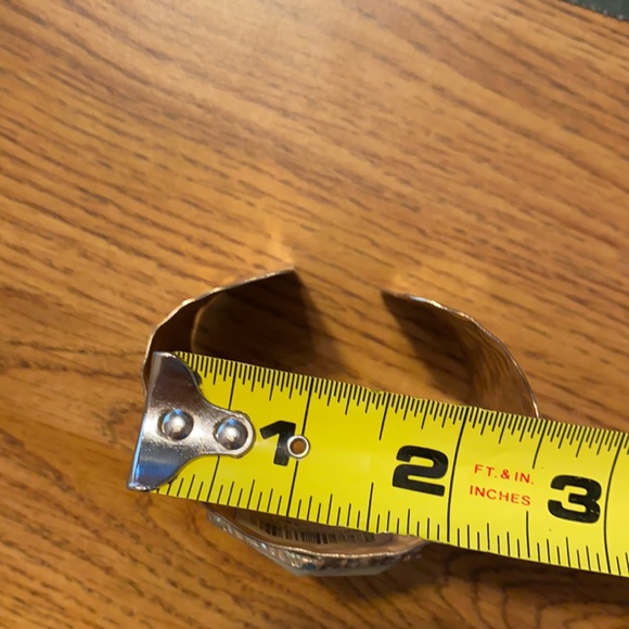 2 Faux hammered copper cuff - Picture 2 of 8